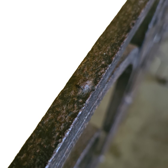 Image 1 of Valla vertical de hierro forjado francesa, mediados del siglo XVIII