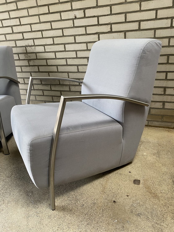 Image 1 of 2x Retro tube armchair