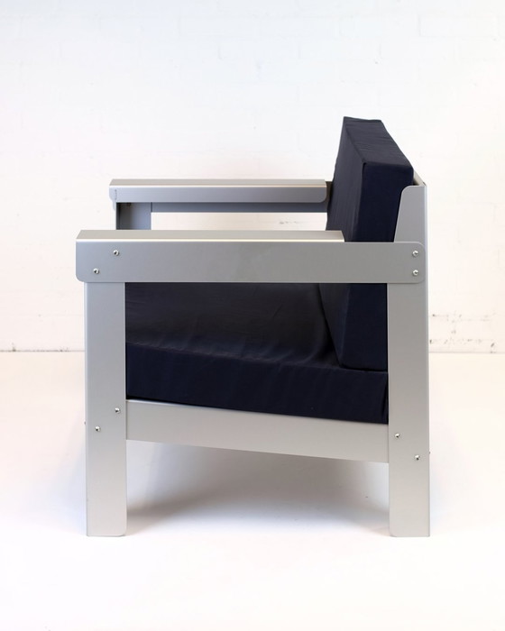 Image 1 of Offsite Anodised Aluminium Lounge Chair