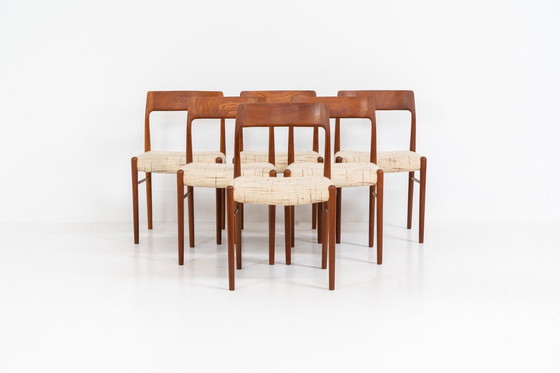 Image 1 of Set of 6 Danish Dining Chairs