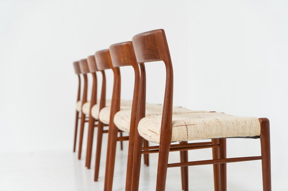 Image 1 of Set of 6 Danish Dining Chairs