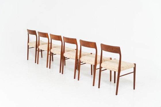 Image 1 of Set of 6 Danish Dining Chairs