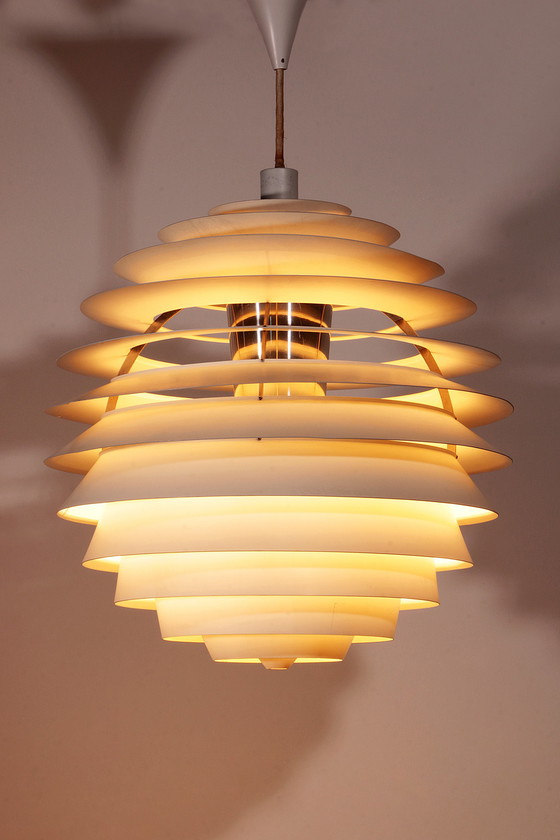 Image 1 of Danish Design Louis Poulsen Ph Louvre Pendant Lamp 1960s