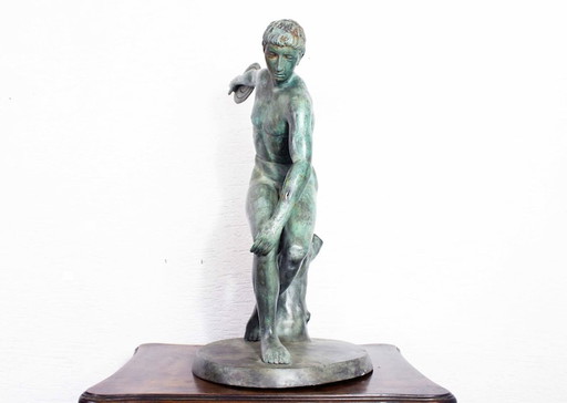 Statue en bronze du Discobolus de Myron des années 50 / 60