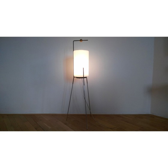 Image 1 of Pair of vintage floor lamps by Josef Hôrka, Czechoslovakia 1960