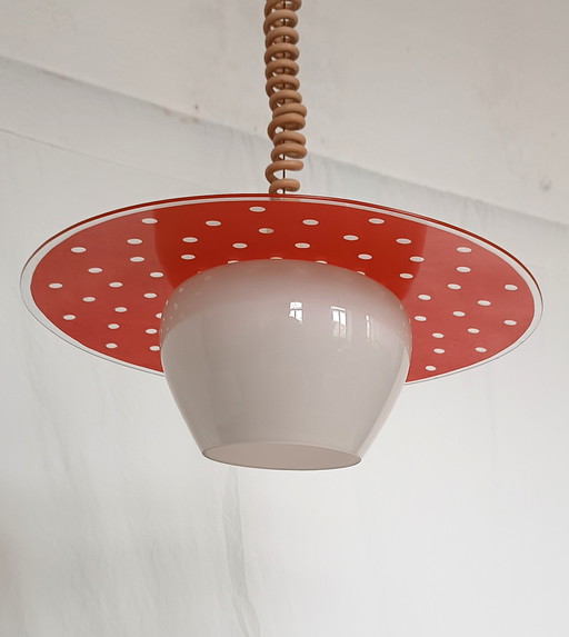 Vintage Mushroom hanging lamp