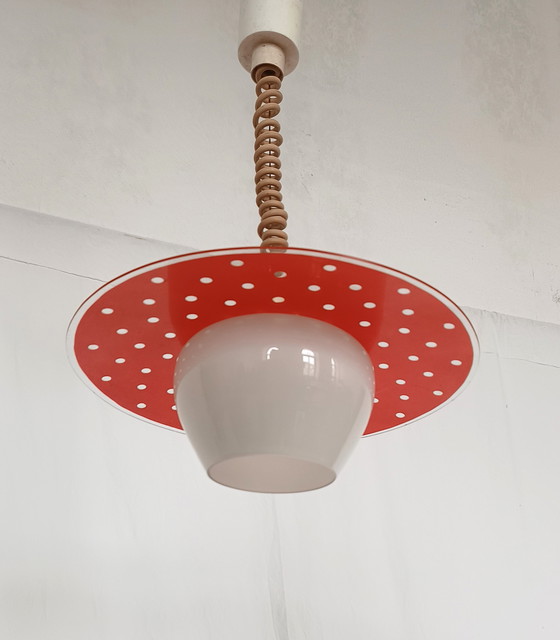 Image 1 of Vintage Mushroom hanging lamp