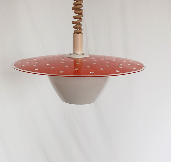 Image 1 of Vintage Mushroom hanging lamp