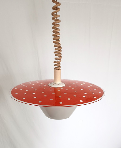 Vintage Mushroom hanging lamp