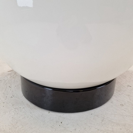 Image 1 of Poltrona vintage Girasole in fibra di vetro e tessuto di Luciano Frigerio, Italia 1970