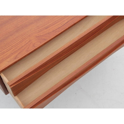 Scandinavian vintage teak chest of drawers with 2 drawers by Arne Vodder for Sibast Furniture