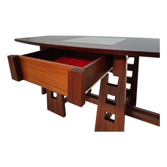 Image 1 of Mid-century dining table with drawer, Italy 1960s