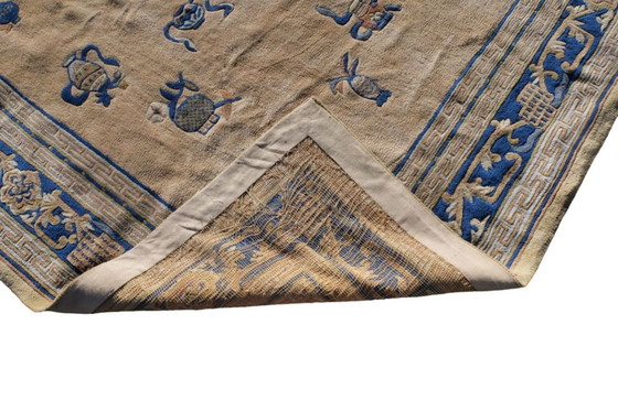 Image 1 of Chinese hand-knotted wool carpet