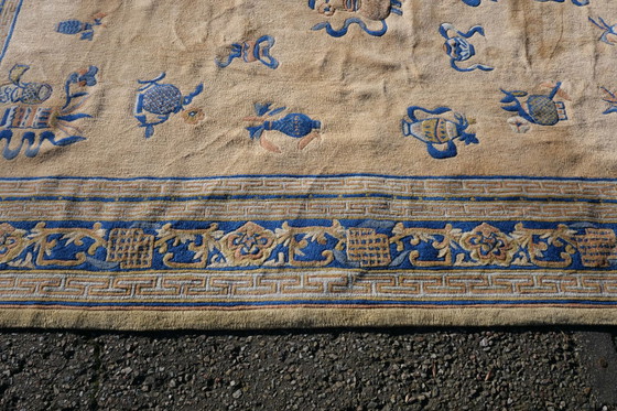 Image 1 of Chinese hand-knotted wool carpet