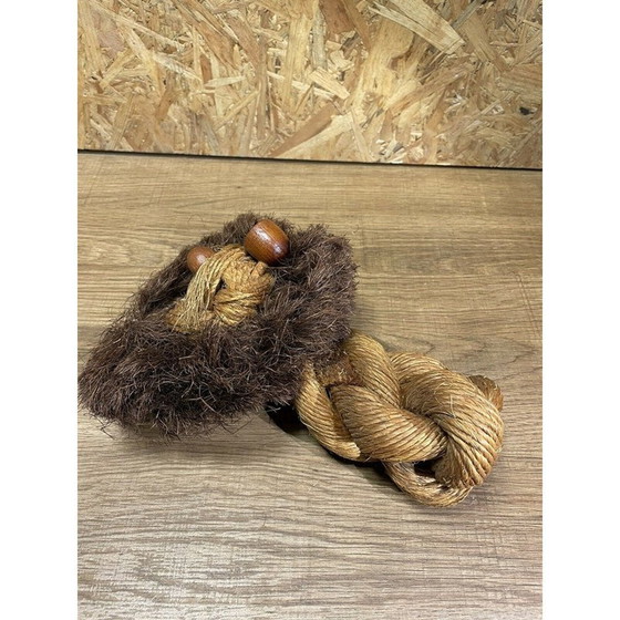 Image 1 of Vintage rope lion sculpture by Kay Bojen, Denmark 1960