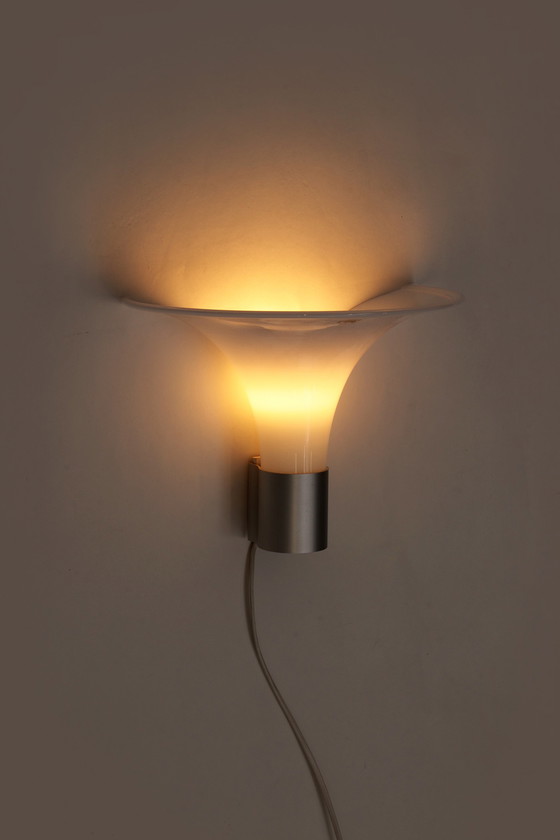 Image 1 of Vintage ''Mandarin'' Holmegaard wall lamp Michael Bang, 1980s.