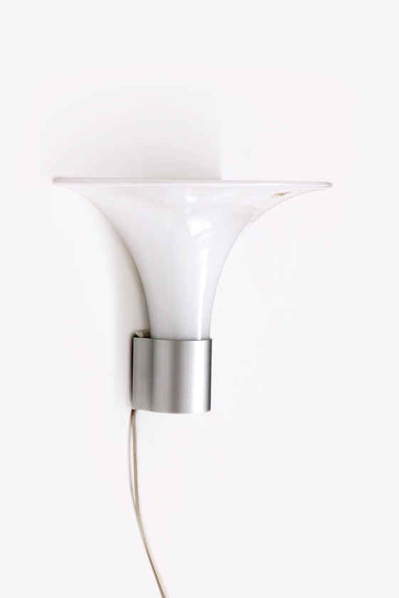 Image 1 of Vintage ''Mandarin'' Holmegaard wall lamp Michael Bang, 1980s.