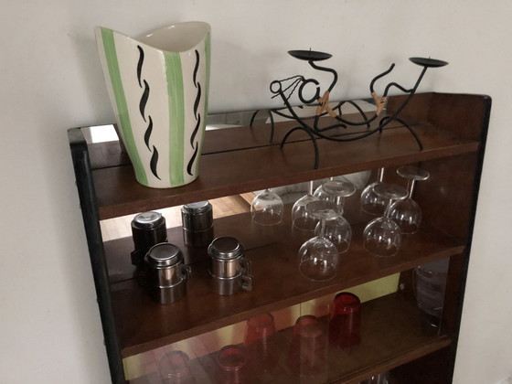 Image 1 of Libreria - Scaffali d'epoca - Rovere - Pierre Guariche - Royal Board - 1950