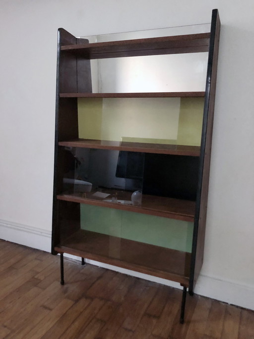 Libreria - Scaffali d'epoca - Rovere - Pierre Guariche - Royal Board - 1950