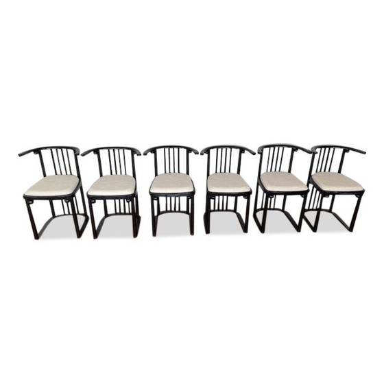 Image 1 of Wittmann Austria Chairs By Josef Hoffman 