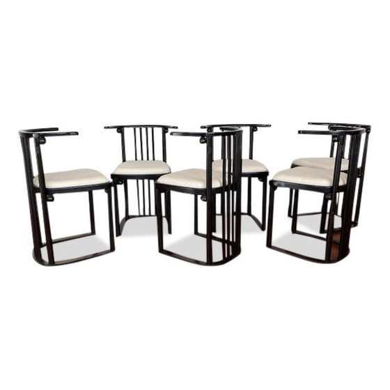 Image 1 of Wittmann Austria Chairs By Josef Hoffman 