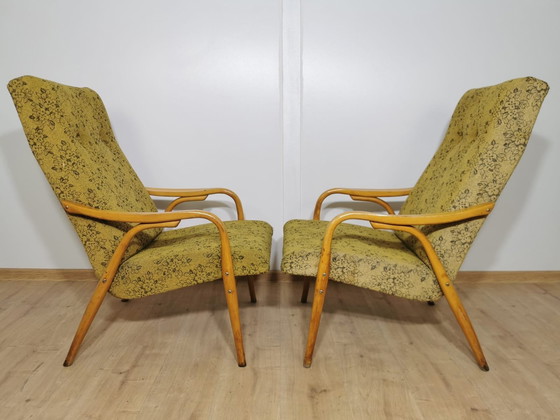 Image 1 of Lounge Chairs By Antonin Suman For Ton