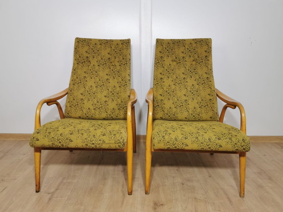 Image 1 of Lounge Chairs By Antonin Suman For Ton