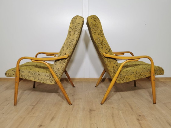 Image 1 of Lounge Chairs By Antonin Suman For Ton