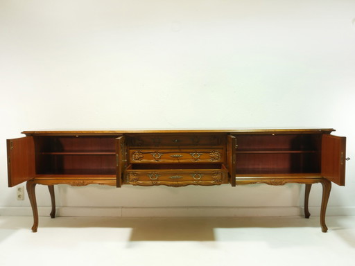 Credenza vintage, design Chippendale, anni '60, Germania