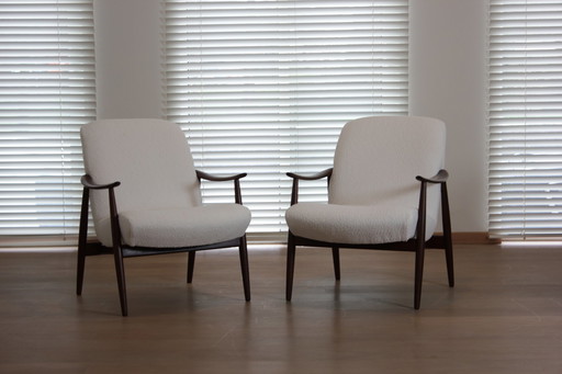 2x Mid Century Modern Armchairs