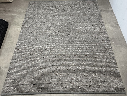 Wool rug Brink and Campman Grey 160 x 230 cm