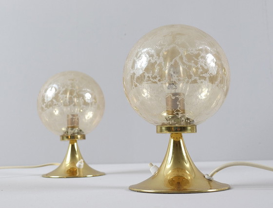 Image 1 of 2 Space Age mushroom lamps/table lamps, Germany, 1970s