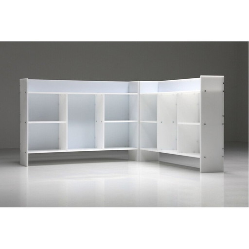 Mensola bianca vintage di Johan Viladrich, 2020