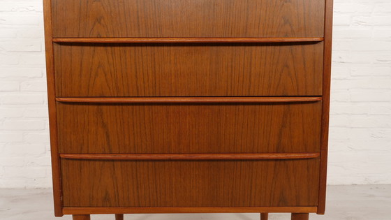 Image 1 of Vintage Danish Chest of Drawers | Teak | 6 Drawers | 104 Cm