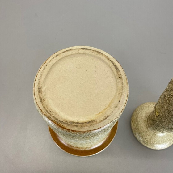 Image 1 of Pair of vintage ceramic vases by Vest Ceramics, Netherlands 1970s