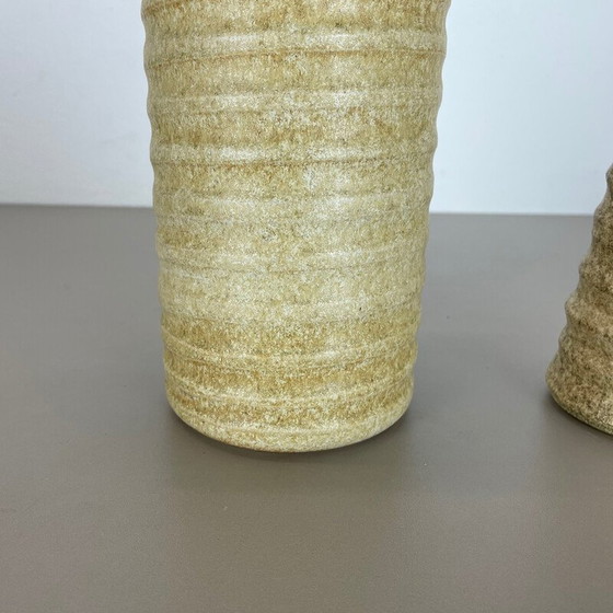 Image 1 of Pair of vintage ceramic vases by Vest Ceramics, Netherlands 1970s