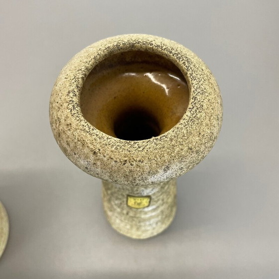 Image 1 of Pair of vintage ceramic vases by Vest Ceramics, Netherlands 1970s