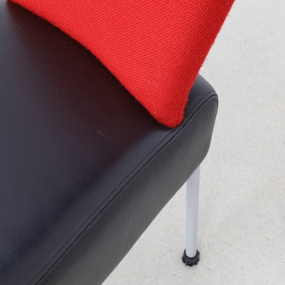 Image 1 of Set of 4 vintage two-tone dining chairs, 1980