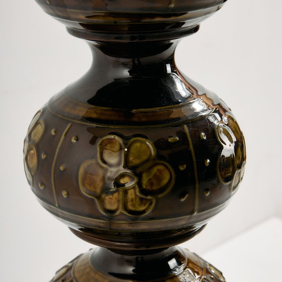 Image 1 of Mk10218 German Ceramic Floor Lamp By Kaiser Leuchten