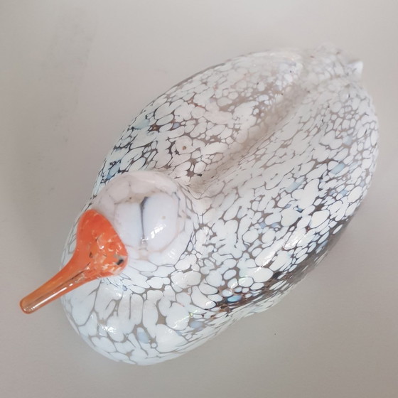 Image 1 of Glass Bird By Bertil Vallien For Kosta Boda