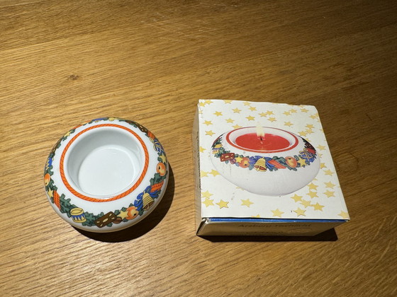 Image 1 of Arzberg Porcelain Tealight 4 Pieces