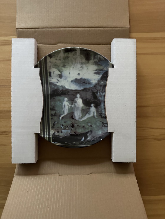 Image 1 of Robert Rauschenberg Porcelain Plate - Edition For The Guggenheim Museum