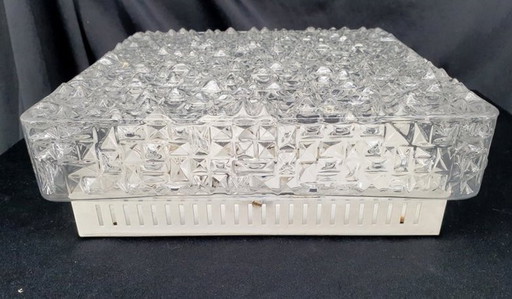 Lámpara de techo de cristal vintage 11866