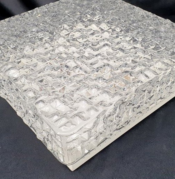 Image 1 of 11866 Vintage Glass Ceiling Lamp, Ceiling Lamp