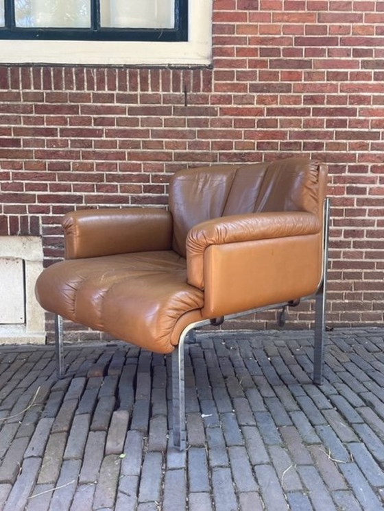 Image 1 of 2x Girsberger Eurochairs, Hans Eichenberger