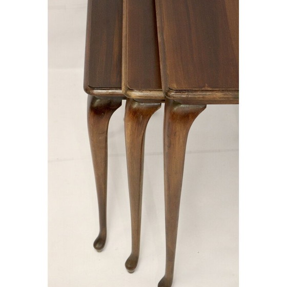 Image 1 of Tavolini vintage in legno di ciliegio, 1970