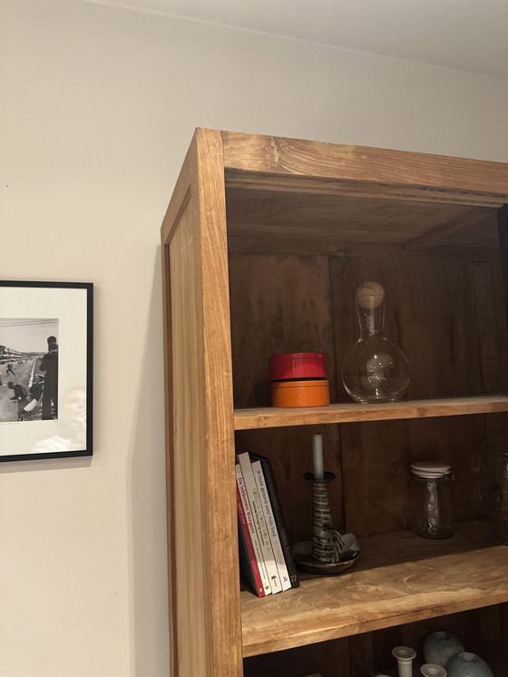 Image 1 of Display Cabinet In Teak