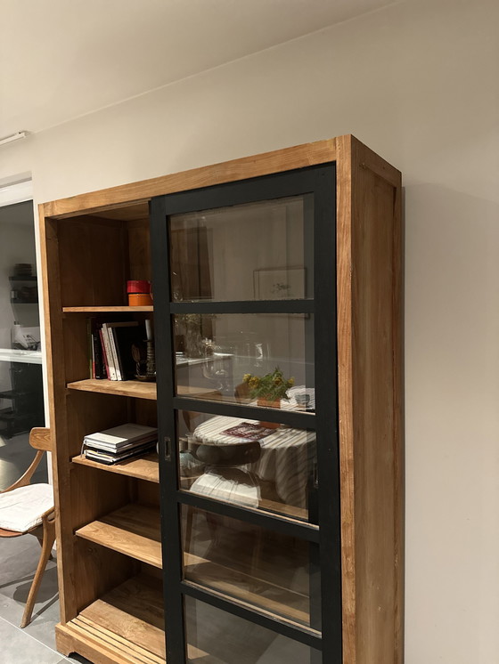 Image 1 of Display Cabinet In Teak