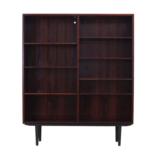 Rosewood Bookcase, Danish Design, 1970S, Production: Denmark