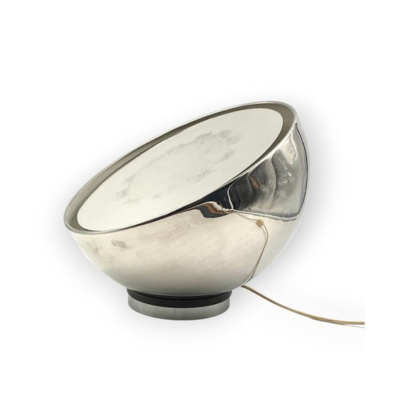 Image 1 of Vintage mirror spherical table Lamp, Italy 1970s
